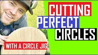 How to Cut Wood Circles, How to Cut Circles, Milescraft 1219Circle Guide Kit, Cutting Large Circles