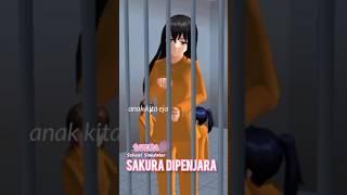 Drama Sakura School Simulator Milk Tea : Sakura Dipenjara | Sakura School Simulator #shorts