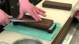 包丁の研ぎ方　Sushi Knife Sharpening