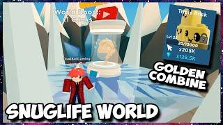 [GOLDEN] Clicking Champions *NEW SNUGLIFE WORLD PETSGOLD PETS* Free world code (Roblox)