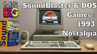 SoundBlaster & DOS Games : 1993 Nostalgia Part 1