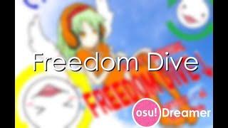 Freedom Dive that is fully mapped by AI (osu!dreamer)