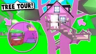 I BOUGHT THE NEW TREEHOUSE ON ADOPT ME! TREEHOUSE TOUR! (Roblox)