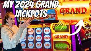 CHEERS To 2024! Here are my GRAND JACKPOTS From the past year!