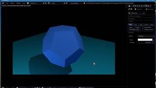 Создание додэкаэдра в Blender