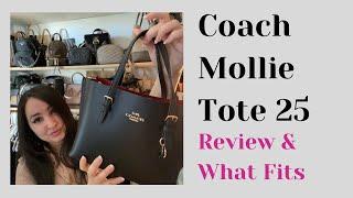 Coach Mollie 25 | REVIEW & What’s In My Bag