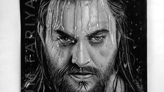 jason momoa portrait #drawing