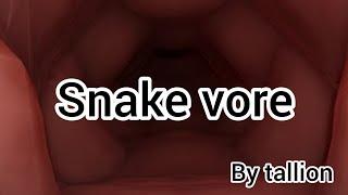 Snake vore by tallion #[V- ANIM 3]