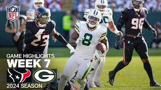 Houston Texans vs. Green Bay Packers | 2024 Week 7 Game Highlights