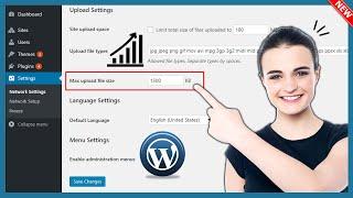 How to Increase Maximum Upload File Size in WordPress 2024 | 2 Best Methods