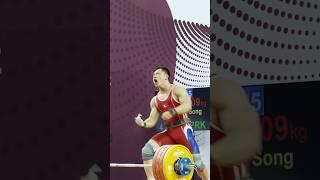 North Korean Equals World Record! #weightlifting #motivation