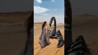 Woman Vs Scorpion | Hybird video 2024 #viral #viralvideo #shortvideo #shorts #hybrids #hybridanimals