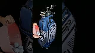 New colors - Ask Echo Tlock 2.0 Organized Cart Bag / NavyGrey #golf