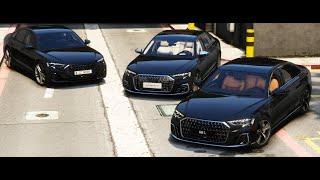 Audi A8L Long 2023 | GTA 5 | Game-Studio