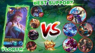 FLORYN SUPPORT KILLER META SUPPORT | FLORYN BEST BUILD 2023 | MOBILE LEGENDS BANG BANG