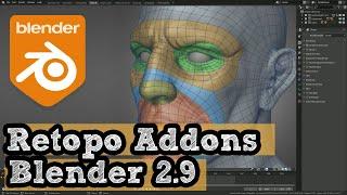 8 Blender Addons for Retopology