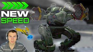 NEW Unbelievable Speed... Fastest Robot To Ever Exist With Kestrel Speed Boost | War Robots