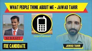 What People Think About Me | Feedback From Viewers About Jawad Tahir GreenPakistani