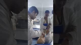 Skill lab visit part 1#viral#ytshorts#motivation#makeup#reels#trending#grwm#neet#beauty#mbbs#aiims