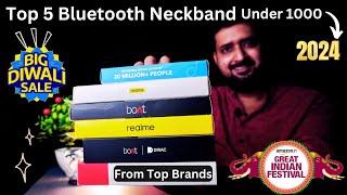 Best Neckband to Buy Under 1000 | Best Budget Neckband for calling | Neckband Under 1000 2024