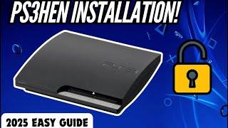 How To Install PS3HEN on Any PS3 on 4.91 or Lower! (2025)