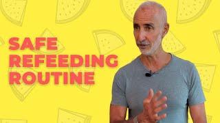 Importance of a proper and gentle refeeding after extended water fast