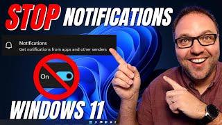 How to Turn Off Notifications Windows 11