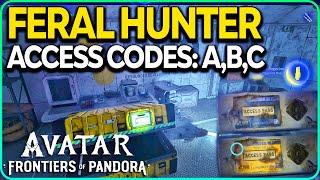 All Access Codes - Feral Hunter quest guide Avatar Frontiers of Pandora