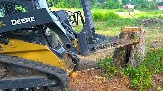 The Biggest Stump I've Ever Tackled with a Tree Puller