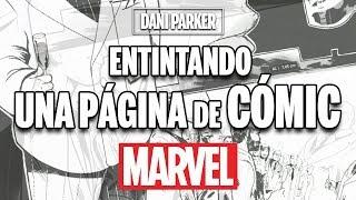 ENTINTANDO UNA PÁGINA DE CÓMIC | DANI PARKER