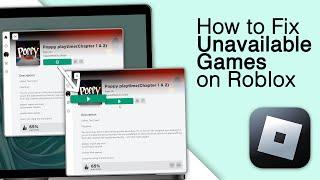 Fix Roblox "This Experience is Unavailable Due to Your Account Settings" [2024]