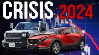 LLEGÓ la CRISIS | Colapsó el Mercado Automotriz en 2024, Comprar?