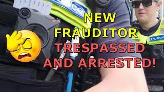 Frauditor trespassed and arrested on his first fraudit!