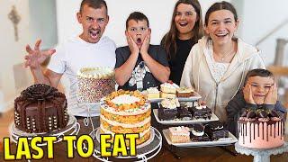 LAST TO EAT CAKE!! | JKREW