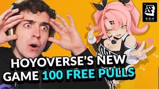 100 FREE PULLS!?! HOYOVERE'S NEWEST GAME LIVESTREAM REACTION | Zenless Zone Zero