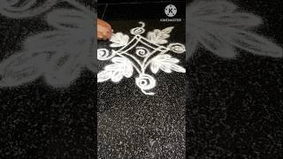 One minute simple rangoli design