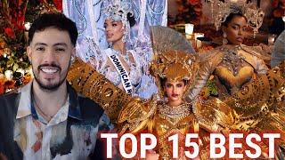 Miss Universe 2024 TOP 15 BEST NATIONAL COSTUME !