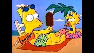 Simpsons Butterfinger Ice Cream Bars Commercial (1991)