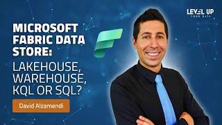 Microsoft Fabric Data Store Guide: Lakehouse, Warehouse, KQL or SQL?