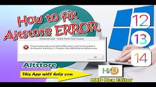 How to fix Altstore error (wow64process2)