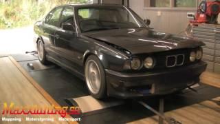 Mappning / Dynotuning MaxxECU - 483WHP BMW Turbo (BMW M30B35) - Maxxtuning AB