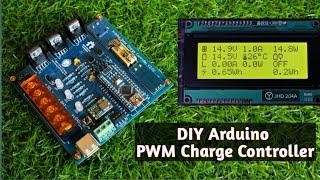 Arduino PWM Solar Charge Controller V2.02 | Solar Controller with LCD - Battery  6V /12V