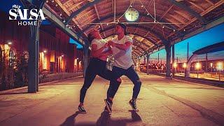 Gloria Estefan - Conga | Salsa Dancing |  Daniel Rosas & Jasmin Benfreha