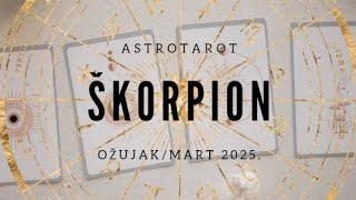 ŠKORPION: ožujak/mart 2025. Držite se na mudroj distanci#astrology #skorpion