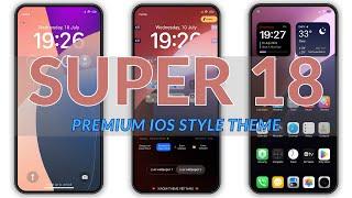 Premium iOS Style HyperOS Theme - SUPER 18