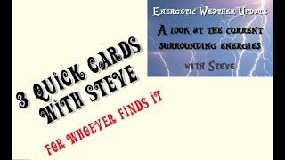 3 Quick Cards with ME!!  - Venus trines Jupiter retro. This always brings "Strange, yet good "luck".