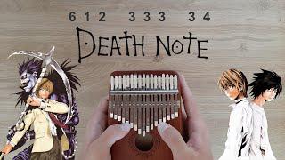 Death Note OP 1 [The World] | Kalimba (with TABS)