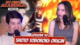 DEKU VS TODOROKI | My Hero Academia Season 2 Reaction | Ep 10, "Shoto Todoroki: Origin"