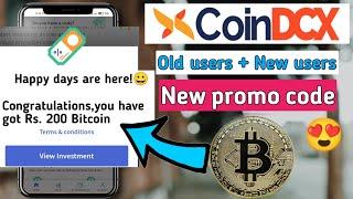 Get free Rs. 200 bitcoin in Coindcx app | How to withdraw locked balance in coindcx app | Loot 