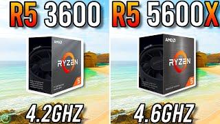 Ryzen 5 3600 vs Ryzen 5 5600X - Any Difference?